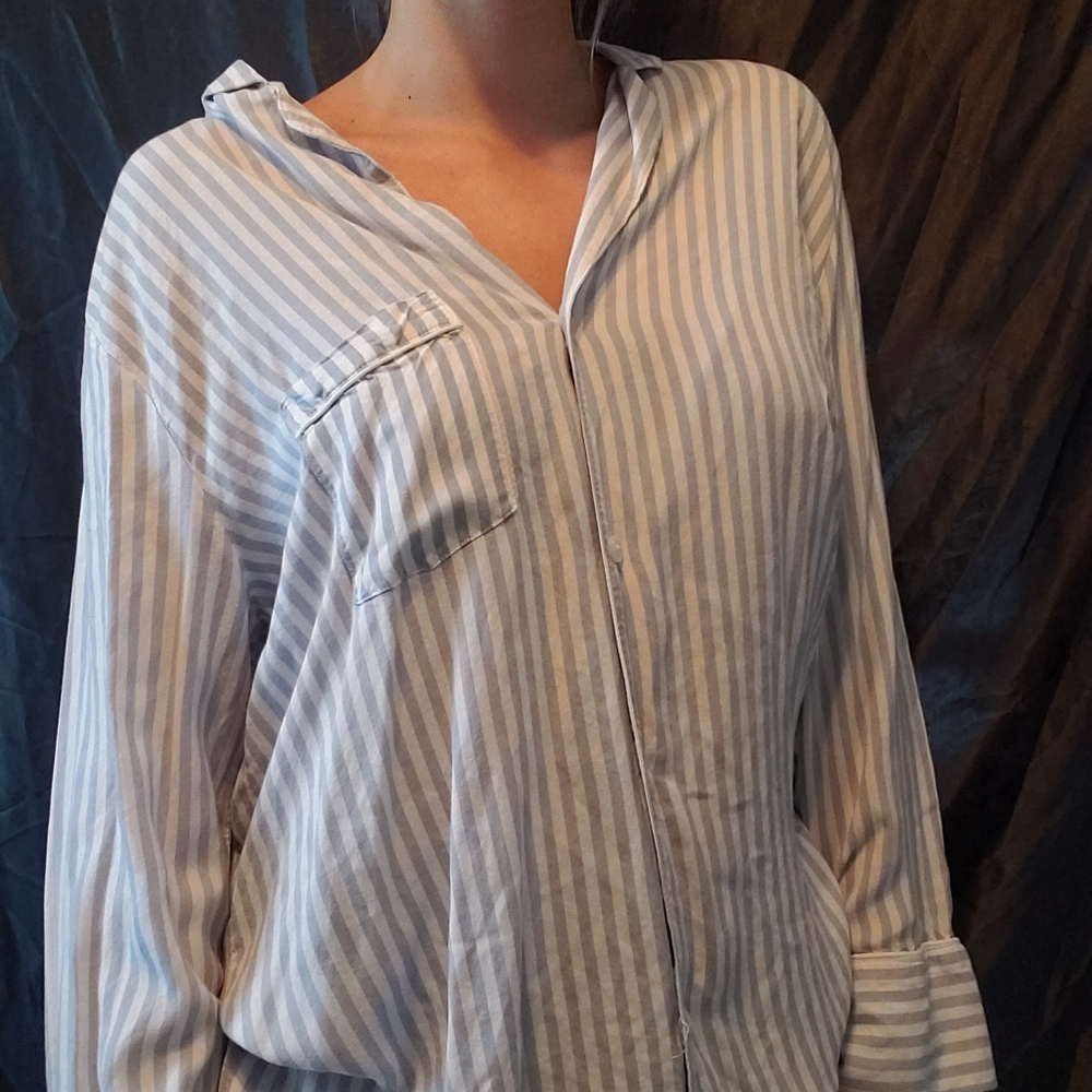 Women's button up night gown/cover up